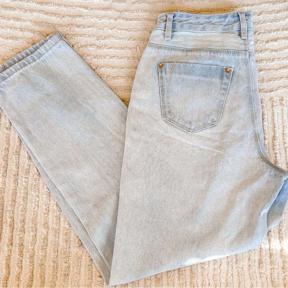 Classic High Rise Light Blue Jeans - Picture 2 of 4
